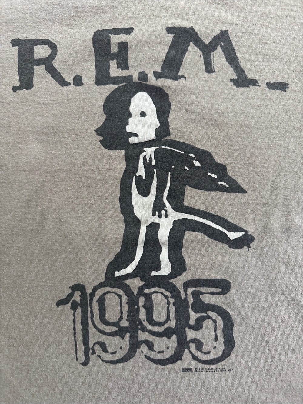 Vintage R.E.M. 1995 shirt, size XL